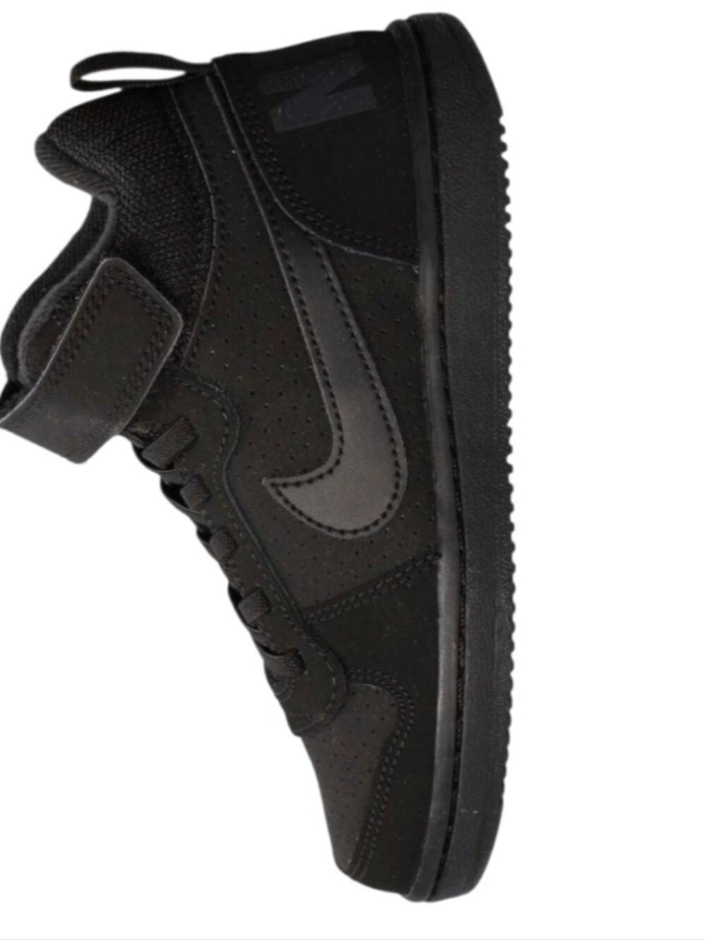 Nike Black High Top Sneakers US 12C Velcro - Picture 17 of 17